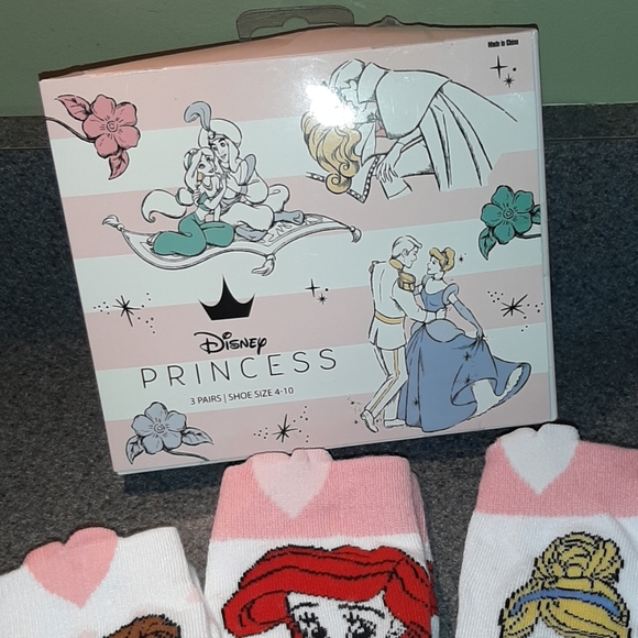 NWT Disney Princess Socks - Picture 2 of 4